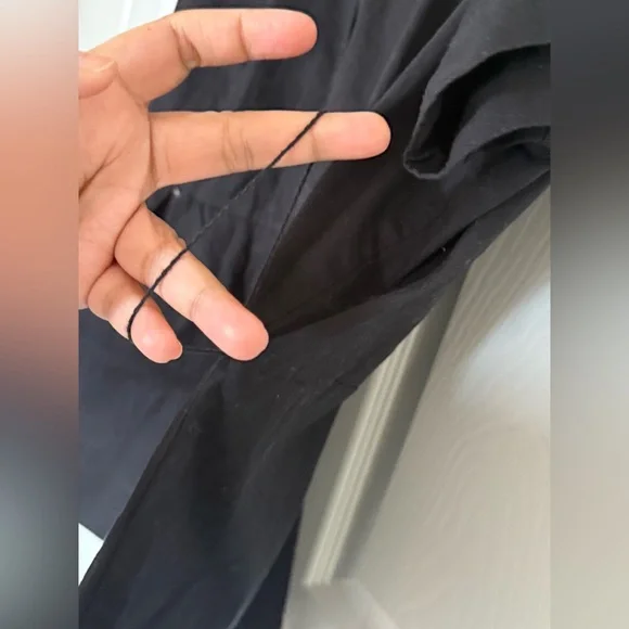 Torrid Black Button Down Shirt with Red Cherry Accents - Picture 7 of 11